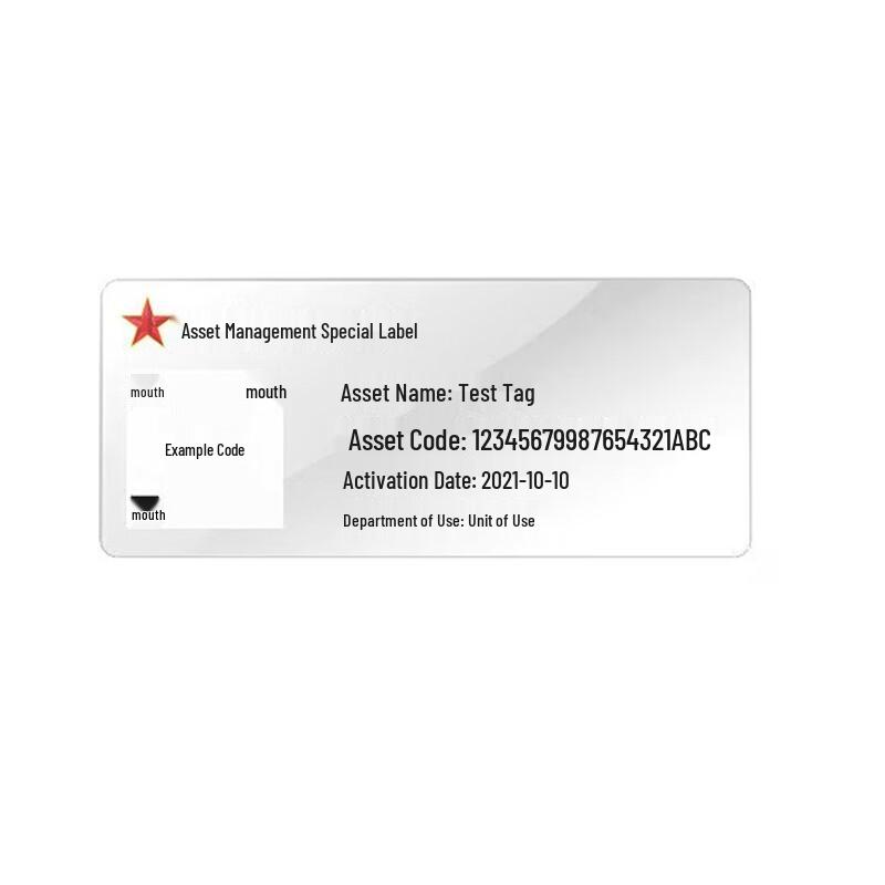 Jiangtai JTL7030 Non-Metal RFID Tag with Adhesive