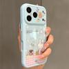 Miffy Plaid Anti-Fall Phone Case for Apple 14pro, 15promax, 16pro, 17promax - High-End Protection