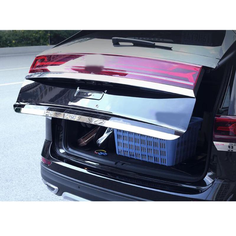 For VW Volkswagen Teramont Atlas    2024 Stainless Steel Tailgate Trim Trunk Tail Exterior Accessories Decoration