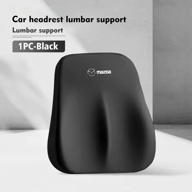 2025 Hot Car Headrest Lumbar Support Cushion Backrest Neck Pillow For Mazda Atenza Axela MX30 CX30 CX3 CX9 MX5 RX8 RX7