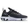 Nike React Element 55 'Black' (Unisex) Black / Metallic Silver / White Running Shoes CQ4600 071