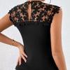 Lace Fabric Hollow Neckline Fashion Shawl Vest Exquisite Fake Neckline Collar  Feminine Decorative