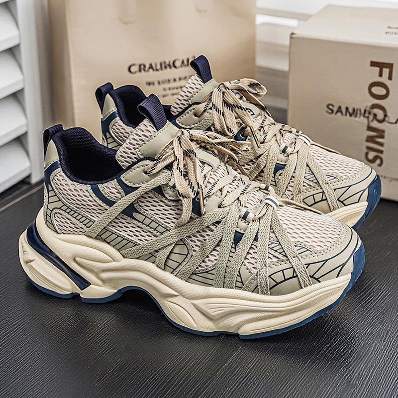 Four-season Best-selling Breathable Mesh Sole Sports Casual Running Shoes Old Man Shoes Size 39-44