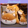 Adorable Cartoon Shiba Inu Plush Pillow Soft Stuffed Toy For Cozy Cuddling Experience