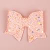 Hairpin Three-Dimensional Swallowtail Butterfly Wing Shape Hair Clip with Glitter Sparkling Sequins Kids Ponytails Braids Party Hair Accessories