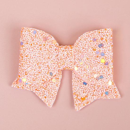 Hairpin Three-Dimensional Swallowtail Butterfly Wing Shape Hair Clip with Glitter Sparkling Sequins Kids Ponytails Braids Party Hair Accessories