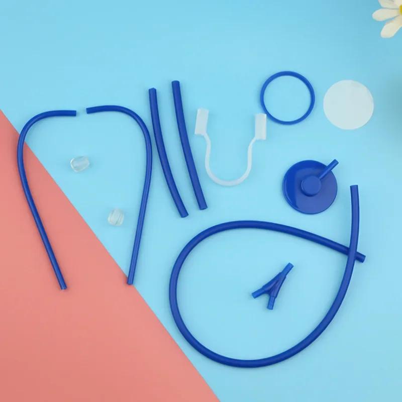 Simulation Of Children Stethoscope Over The Family Science Doctor Play Tools Baby Toys Science Experiment Teaching Aids for Kids