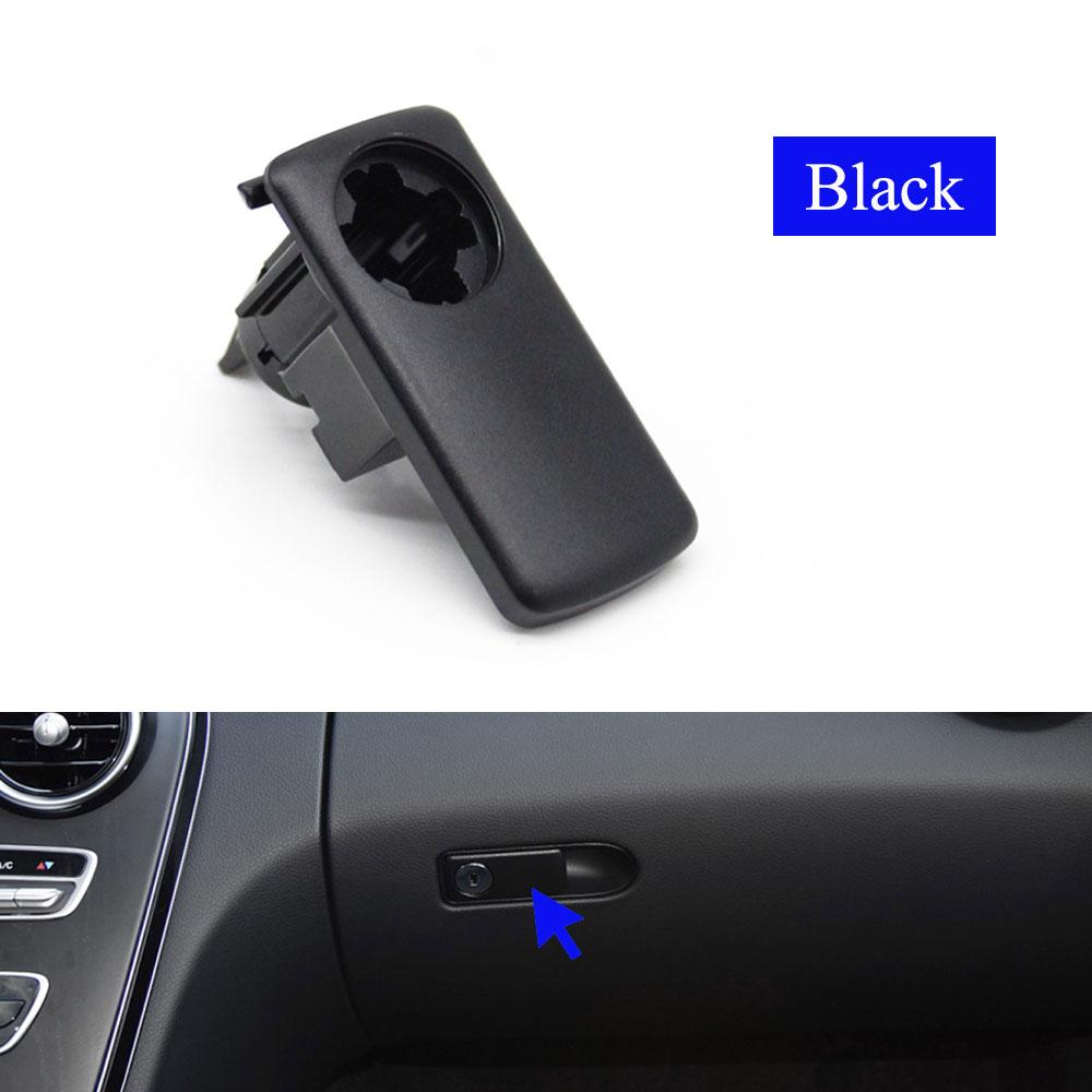 W205 W253 Car Black Glove Box Handle Switch Toolbox Lid Lock Replacement For BENZ C GLC Class C200 C250 C300 C400 GLC260