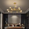 Living Room Dining Room Modern Minimalist Light Luxury Lighting Bedroom Magic Bean Crystal Molecular Light
