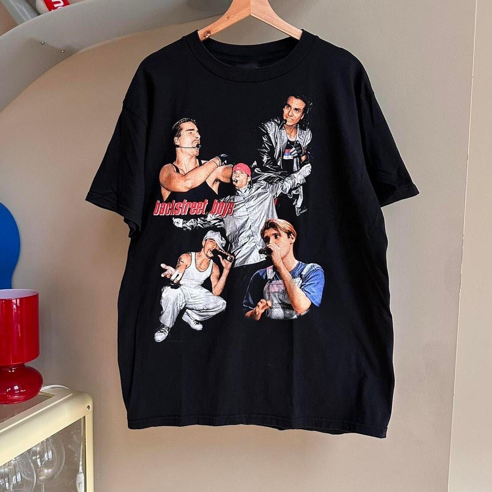 New Vintage 1998 Backstreet Boys band Gift For Fans Unisex S-5XL Shirt SS1646 XXXL