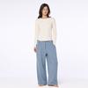 OZEZ Ozpn2140 Round Pocket Modal Pants - Gray Blue