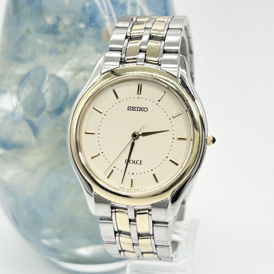 

[Б/У] Кварцевые наручные часы SEIKO DOLCE 8J41-6030