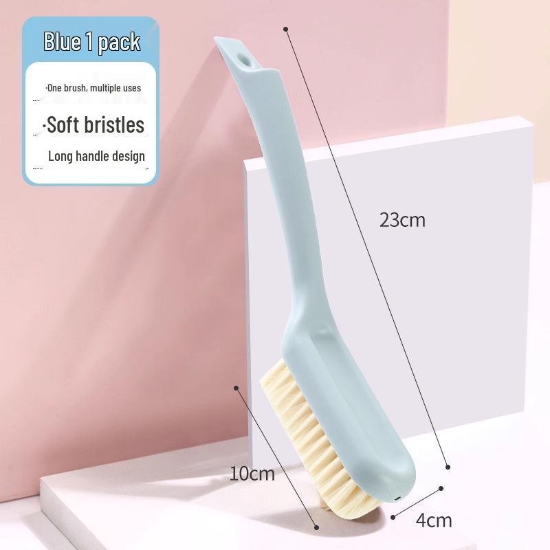 Gentle Soft Bristle Shoe & Clothing Brush - Safe for Shoes and Clothes, Versatile and Non-Damaging.