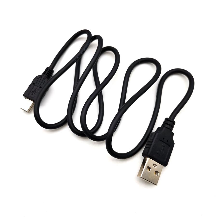 High-Speed USB A Male To B Mini 5 Pin Sync Cable V3 Trapezoid Shape For 5V1A