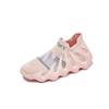Damen Frühling und Sommer Casual Mesh Atmungsaktive Sockenschuhe Damen Koreanischer Stil Fly Knit Sport Laufschuhe
