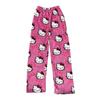 Children's Fleece Lounge Pants Soft Comfortable Elastic Waistband Sleepwear Pajama Bottoms for Kids Indoor Relaxation and Casual Wear
