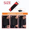 A Three-dimensional Mesh Cloth Leather Breathable Car Seat Belt Shoulder Strap Cover Insurance Strap Cover Automotive Supplies
