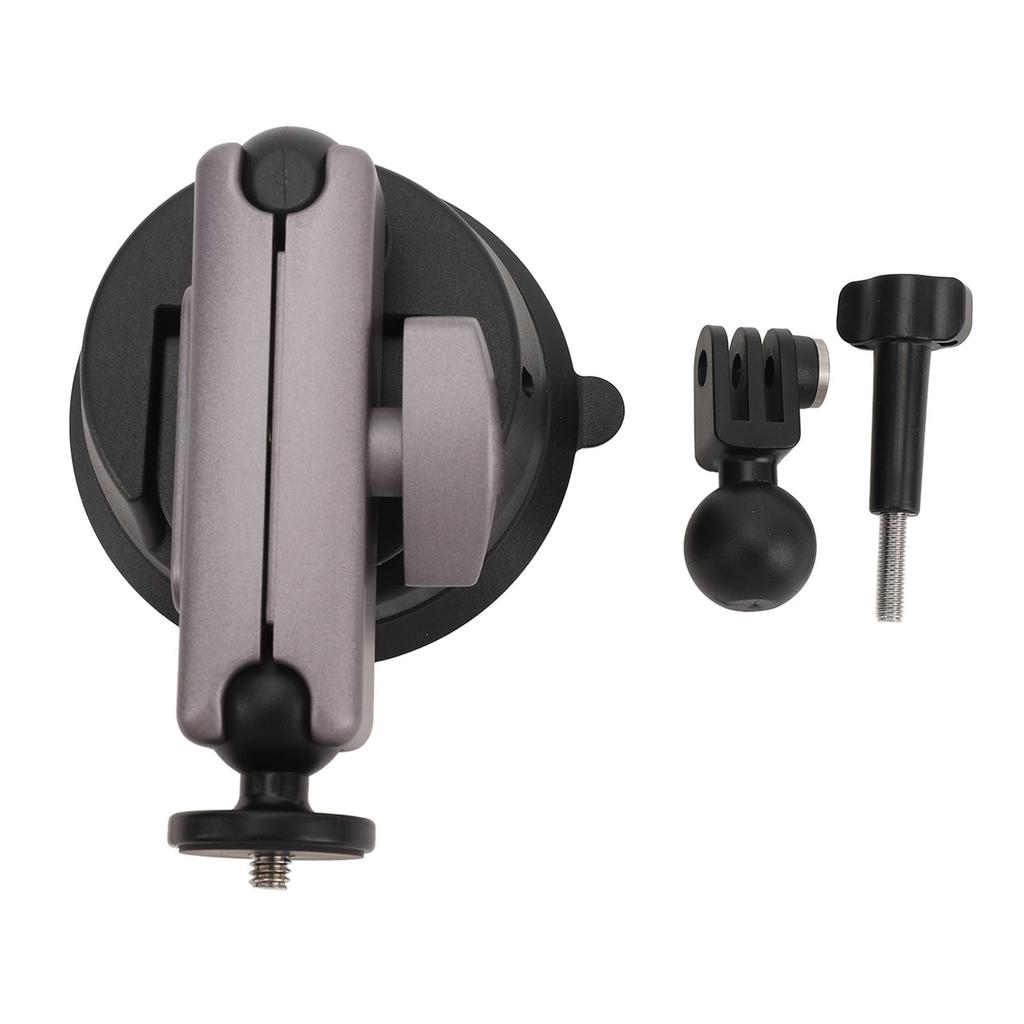 Sugekoppfeste for POCKET 3 for Ace Pro Aluminium Dobbelkulehode Actionkamera Bilfrontrute Festeholder med 1 4 Tommer