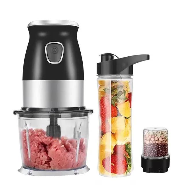 BPA FREE 500W Portable Personal Blender,Mixer Food Processor With Chopper Bowl  Baby Food,600ml Juice Bottle,
