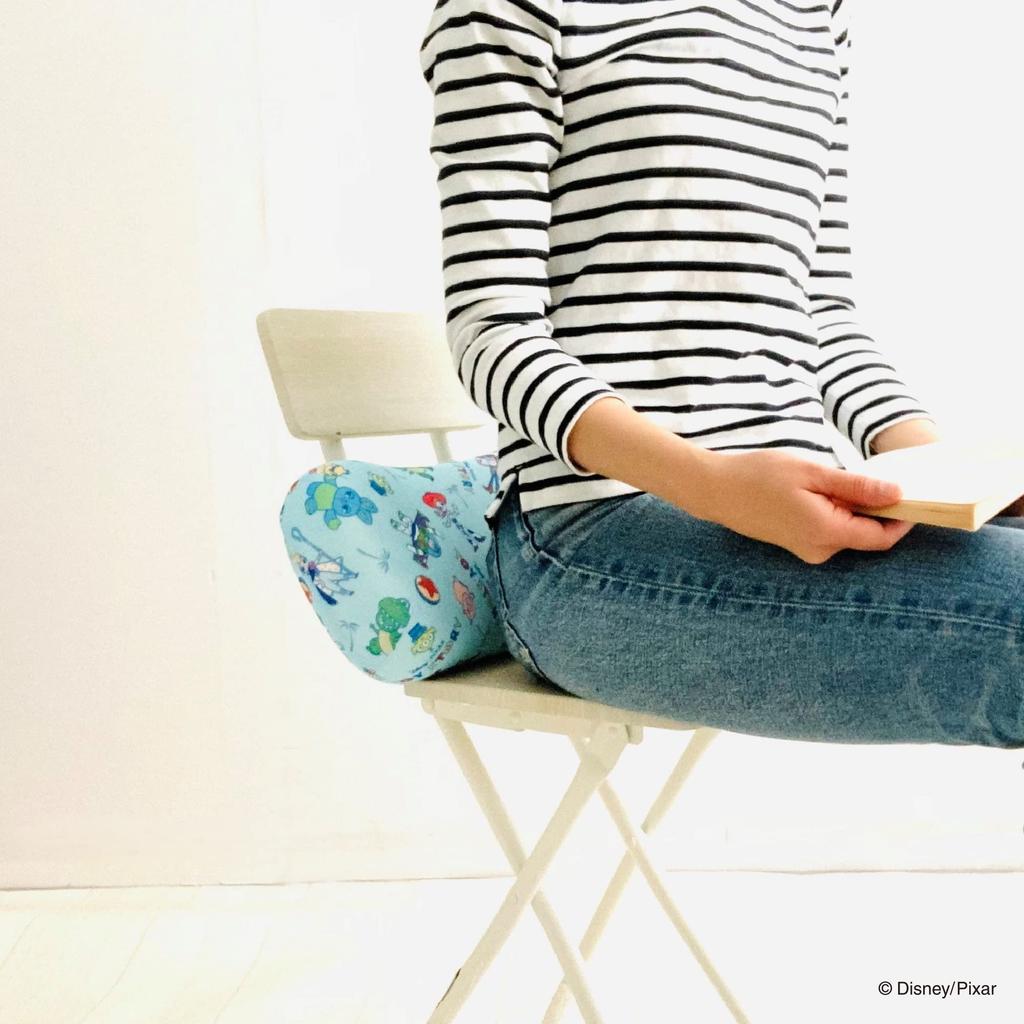 MORIPiLO Memory Foam Pillow, Relaxing Pillow, Cooling, Summer, Toy Story Blue, Approx. 20x40cm, Plush Toy, Cushion, Character, Disney, 4620535