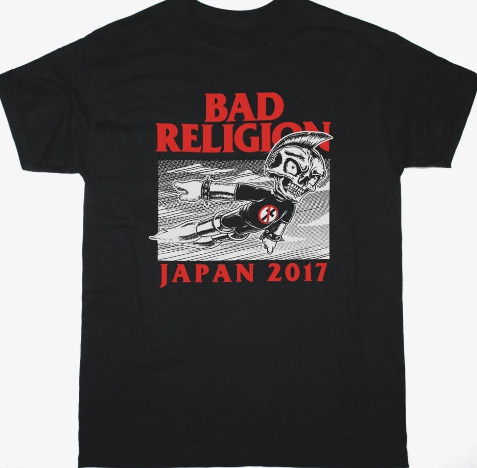 BAD RELIGION ЯПОНИЯ МАРТ 2017 ТУР Футболка Унисекс Футболка XXXL