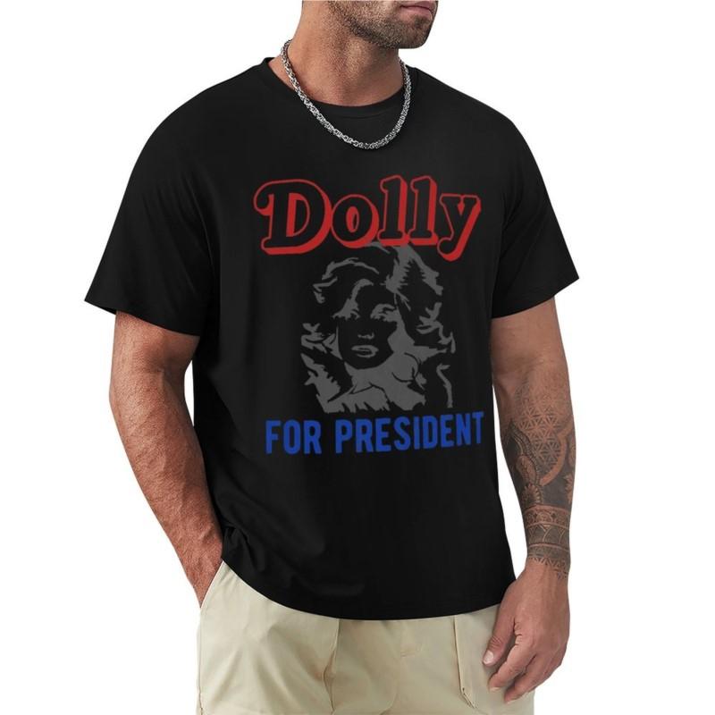 Dolly For President Tshirt Kawaii Clothes Tshirts Unisex New Edition T Shirt Cute Clothes Unisexs Big And Tall T Shirts
