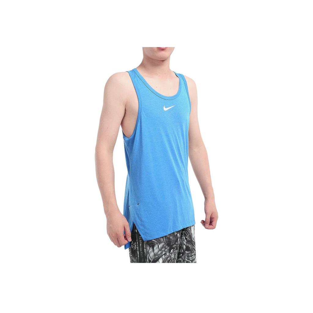 Nike Round Neck Moisture Wicking Breathable Sports Vest Men tops AT3396-403