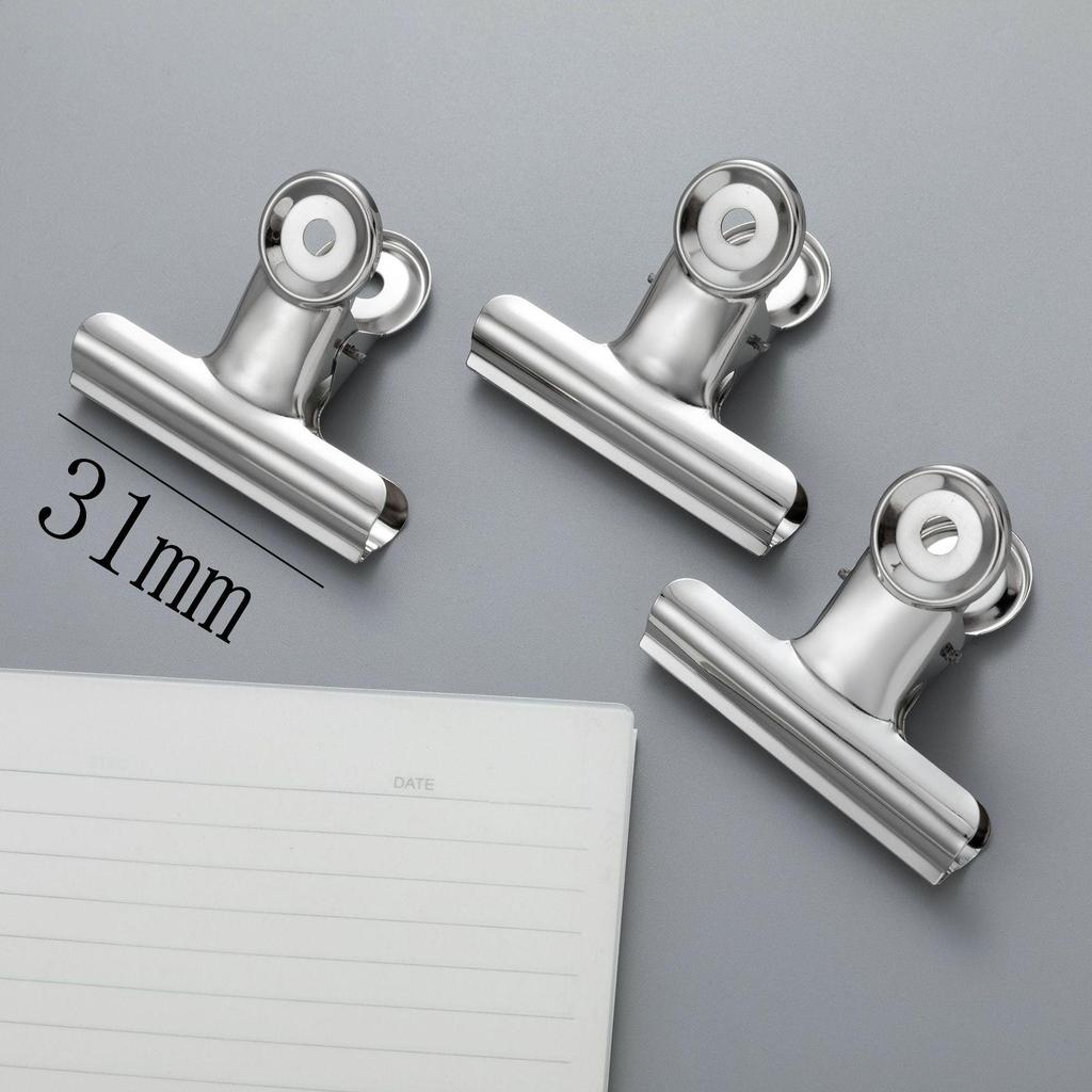 U-förmiger Zeichenbrettklemme aus Edelstahl - 160mm Metallklammer für Büro & Studenten