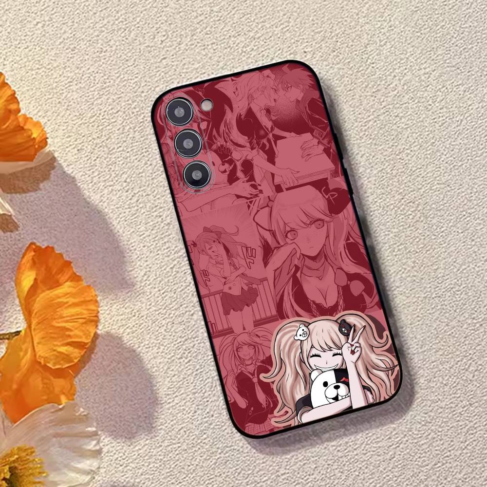 D-Danganronpa Game Junko Enoshima Phone Case For Samsung Galaxy A73,A72,A71,A70,A53,A52,A51,Others Soft Black Cover