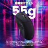 ATTACK SHARK X8PLUS Gaming 40K Lightweight 1K Polling Low 6 Programmable 200 Hours of Continuous Technical Standards Certification Black Mouse,