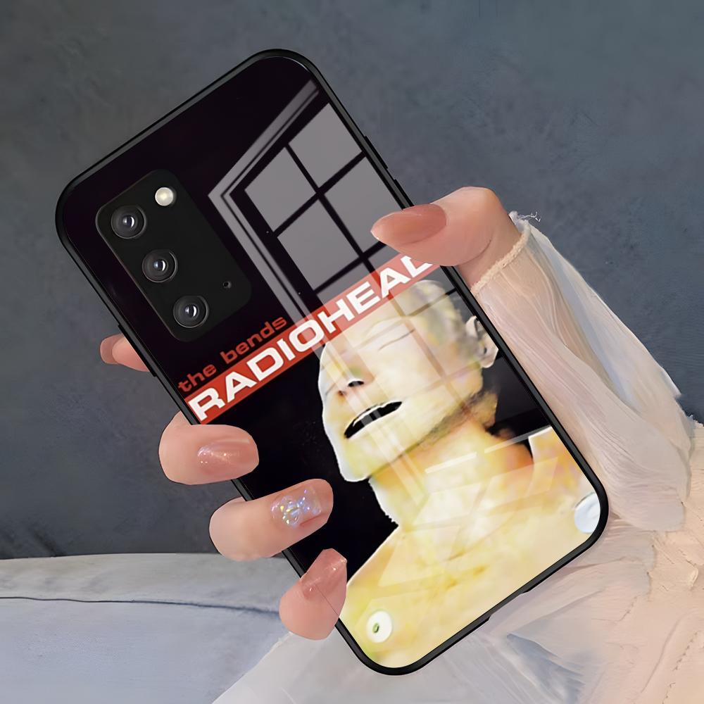 R-Radiohead Band Phone Case For Samsung S26 S25 Plus S20 S20 Plus S22 Ultra S23 FE S21 Plus S21 Ultra Glass Cover