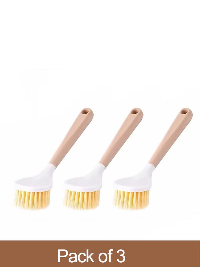 Long Handle Pot Brush Household Dishwashing Pot Brush Dishwashe Utensils Non-stick Brush Descal Grease Non-stick Pan Clean Brush