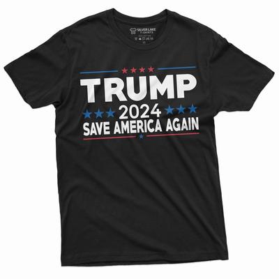 Trump 2024 Shirt Save America Again T-Shirt Pro Trump Shirt Trump Patriotic Tee