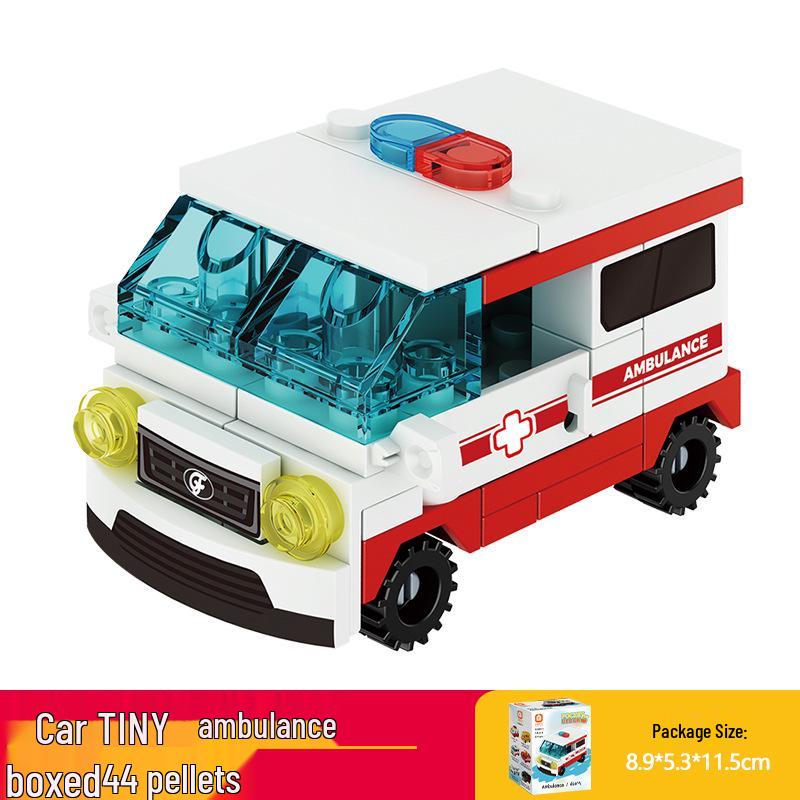 Fang Cheng Educational Building Blocks City Guard Car Puzzle Toy for Boys