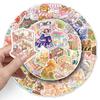 50 Animal Graffiti Stickers - Cute Cartoon Decorations for Phone, Tablet, Water Bottle