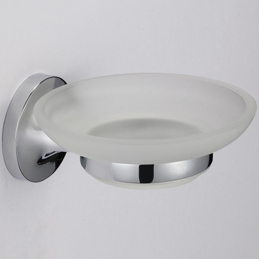 

Zinc Alloy Soap Dish Wall Mounted Drill Installation Soap Holder for Bathroom Kitchen Soap Rack Bathroom Accessories Easy Clean