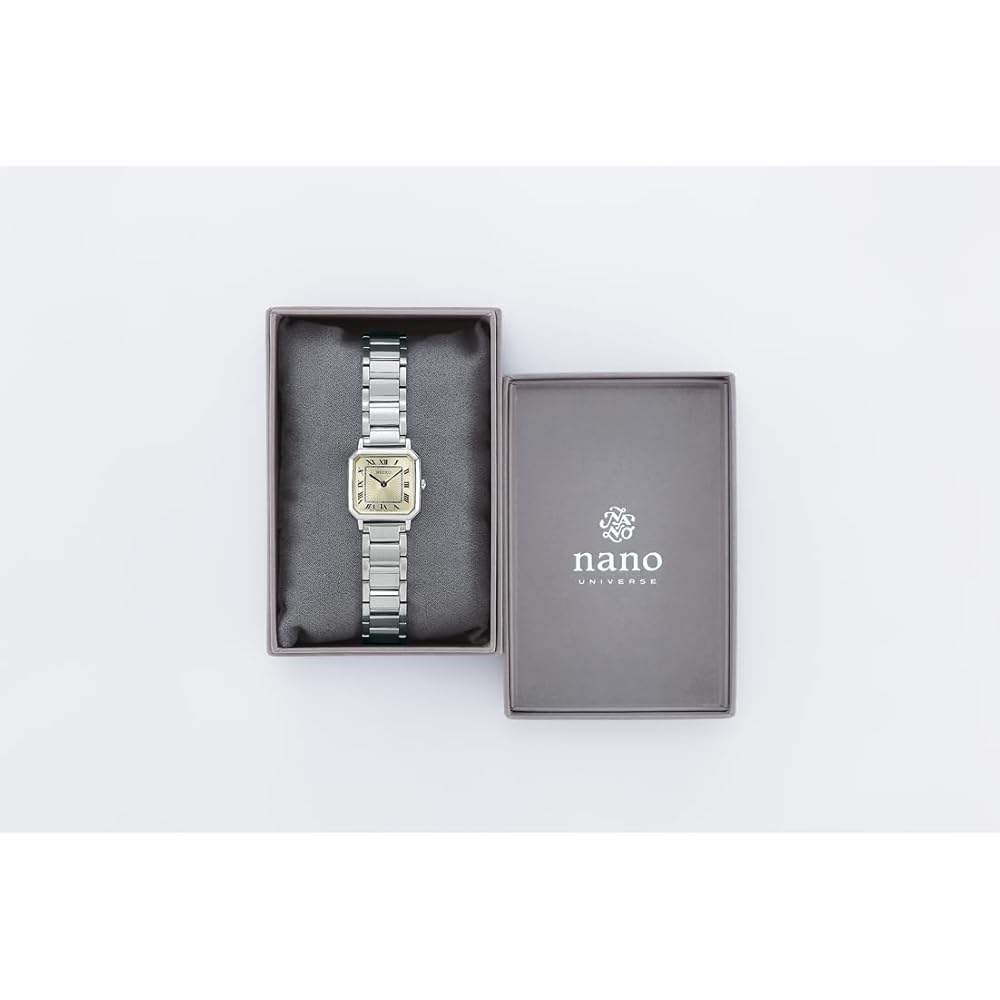 Seiko Selection SSEH015 Women's Quartz Watch Silver Stainless Steel Square Shape