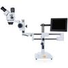 Rosfix Mikroskop Stereoskopowy Trinokularowy Jupiter Pro MSJP-T-SDMS1 – Zakres Zoomu 7x-45x | Wyświetlacz 8” | Oświetlacz 56xLED | Kamera Pegasus
