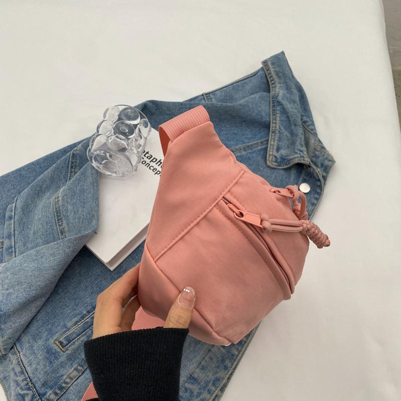 Нагрудная сумка на плечо женская сумка-слинг через плечо сумка-мессенджер полумесяц — фото 6