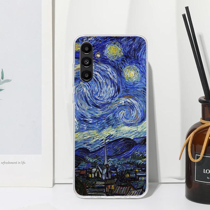 Van Gogh Oil Art Painting Phone Case For Samsung Galaxy A17 A37 A57 A16 A26 A36 A56 A15 A25 A35 A55 A14 A24 A34 A54 A13 A23 A33