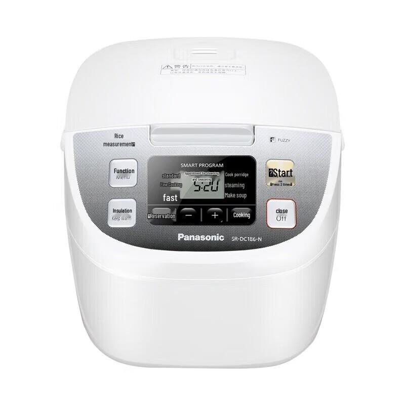 Panasonic Smart 4.8L Rice Cooker with Binchotan Pot CN plug (adapter included)