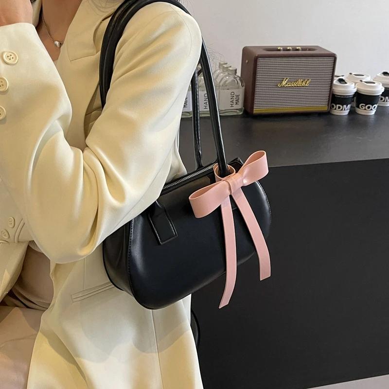 Casual Interior Compartment Shoulder Bags For Women Solid Sewing Line Zipper Square Pu Bags Premium Durable Quality