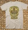 Retro Surf T Shirt 100% Cotton Vtg Art Travel State Hawaii Aloha