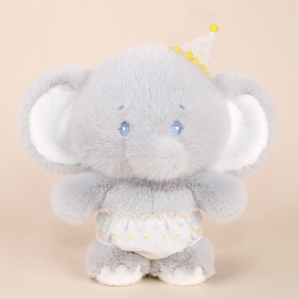 Fluffy Soft Elephant Lion Plush Toy Interactive Soothing Hug Pillow  Birthday Parties