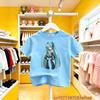Summer Trend Hatsune Miku Collaboration Pure Cotton Short Sleeve Loose Fit Printed Casual Tee Soft Skin Friendly for Boys Girls