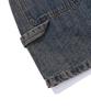 BEENTRILL Sunday Fatigue Denim Mini Skirt (Indigo)