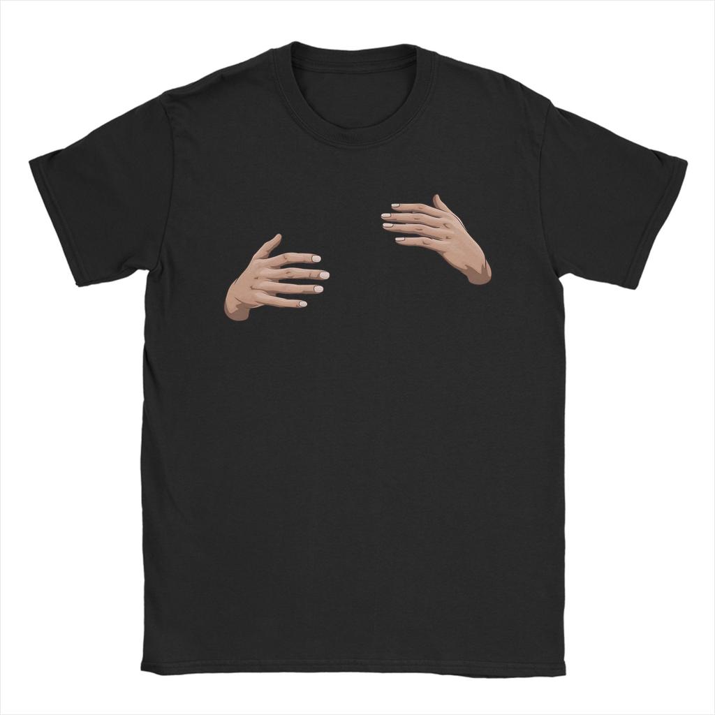 Big Hand Squeezing 2 Unisexs T Shirt Leisure Tees Short Sleeve Crew Neck TShirts 100 Cotton Big Size Clothing