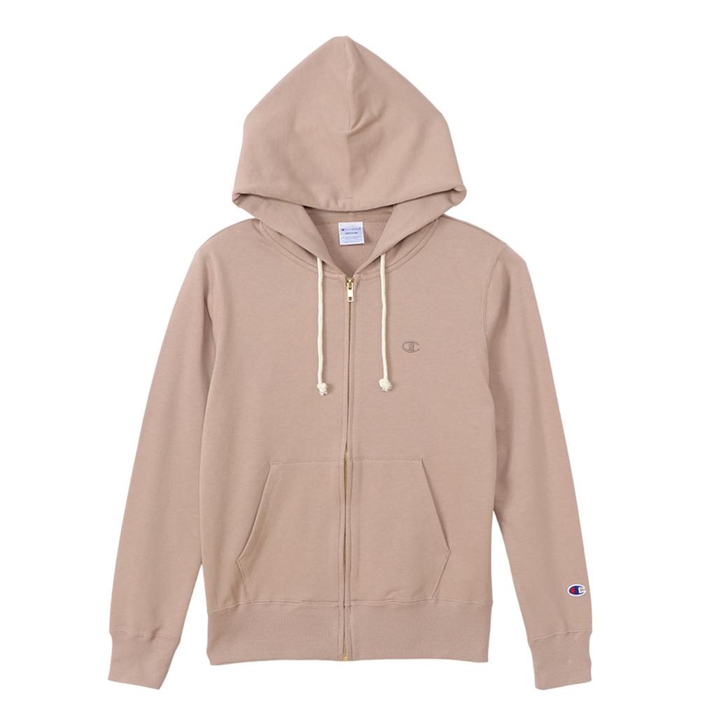 Parka Long Sleeve Fleece Embroidery One Point Logo Zip Hooded Sweatshirt Basic Toop [Champion] Women's CW-Y108-933-M CW-Y108/CW-T109