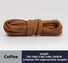 Men's and Women's Sports Shoelaces Color Semicircular Shoelace Suitable for All Shoes Round Laces AF1 Wear-resistant Non-slip