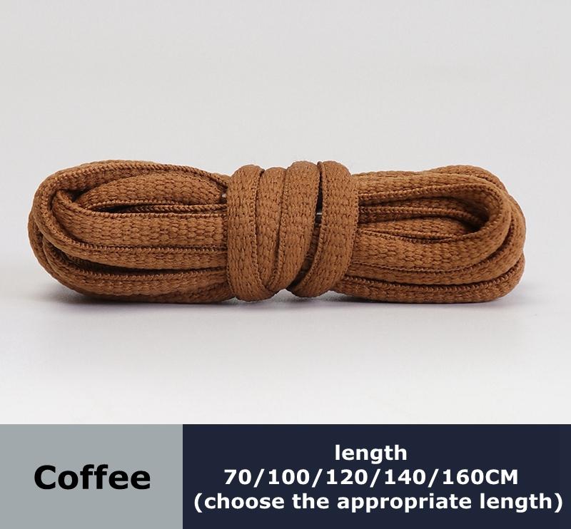 Men's and Women's Sports Shoelaces Color Semicircular Shoelace Suitable for All Shoes Round Laces AF1 Wear-resistant Non-slip